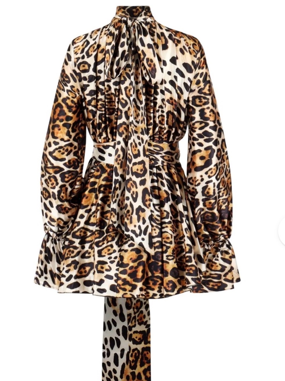 Ellaelisque Leopard Print Dress